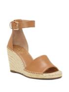Vince Camuto Leera Leather Espadrille Ankle-strap Sandals