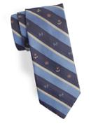 Brooks Brothers Silk Nautical Striped Tie