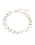 R.j. Graziano Circle Linked Stone Necklace
