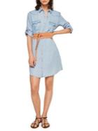 Mango Susy Denim Shirtdress