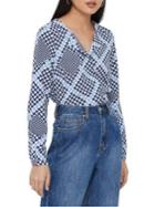 Vero Moda Andratx Houndstooth Top