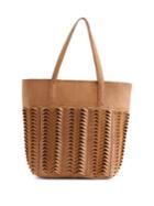 Day And Mood Linnly Textured Leather Tote