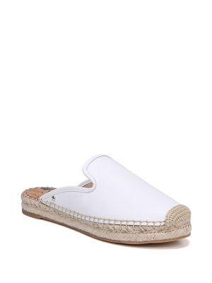 Sam Edelman Kerry Slip-on Leather Espadrilles