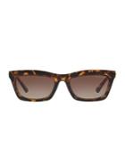 Michael Kors Stowe 54mm Rectangular Sunglasses