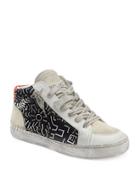 Dolce Vita Zane Printed Lace-up Sneakers