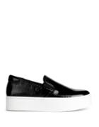 Kenneth Cole New York Joanie Patent Leather Slip-on Sneakers