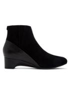 Taryn Rose Babson Suede Leather Waterproof Booties