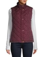 Weatherproof Quilted Button Front Vest