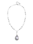 Chan Luu 3-6mm Freshwater Pearl, Moonstone And Sterling Silver Pendant Necklace