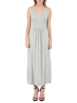 B Collection By Bobeau Caine Cross Back Maxi Dress