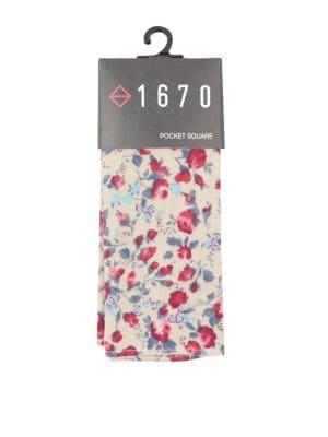 Lord Taylor Ever Floral Pocket Square