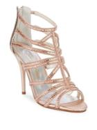 Caparros Embellished Multi-strap Stiletto Sandals