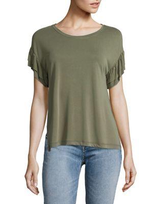 Jessica Simpson Ruffled-sleeve Top