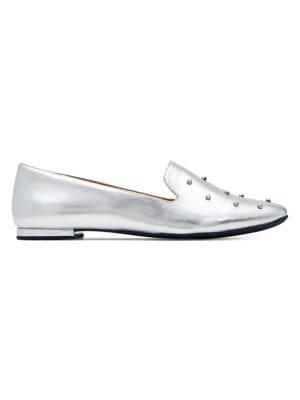Katy Perry The Allena Faux Leather Smoking Slippers