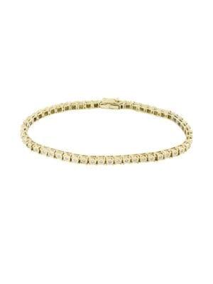 Effy D'oro 0.51 Tcw Diamond & 14k Yellow Gold Bracelet