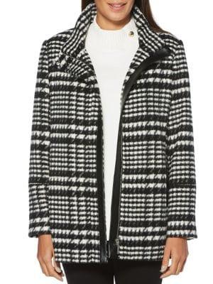 Rafaella Petite Plaid-print Jacket