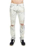 Cult Of Individuality Greaser Distressed Cotton Straight Jeans