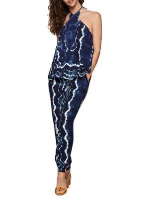 Bcbgeneration Tie Dye Overlay Halter Top