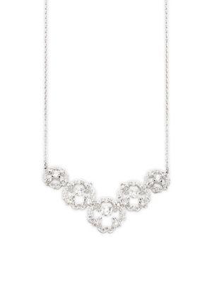 Sparkling Dc Swarovski Crystal Bib Necklace