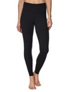 Betsey Johnson Flocked Mesh Insert Leggings