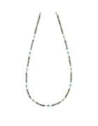 Chan Luu Mixed Beaded Turquoise Necklace