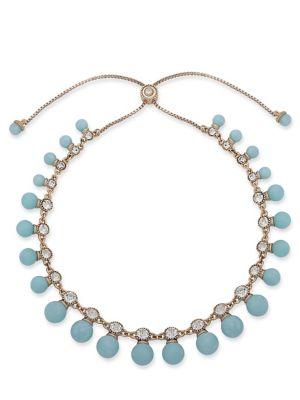 Jenny Packham Crystal-embellished Frontal Necklace