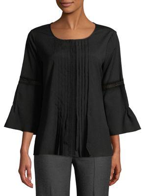 Calvin Klein Bell-sleeve Cotton Top