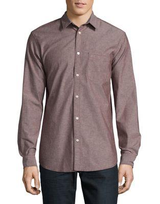 Selected Homme Slim Cotton Casual Button-down Shirt
