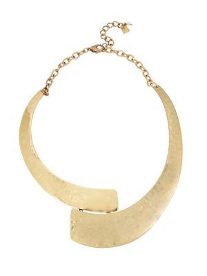 Lord Taylor Moonrise Shiny And Matte Collar Necklace