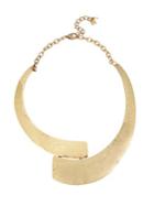 Lord Taylor Moonrise Shiny And Matte Collar Necklace