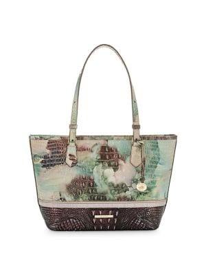 Brahmin Medium Nirvana Jasper Asher Leather Tote