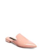 Steven By Steve Madden Valent Patent Leather Point Toe Mules