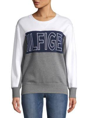 Tommy Hilfiger Performance Logo Colorblock Sweater
