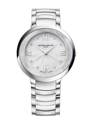 Baume & Mercier Promesse 10178 Stainless Steel Bracelet Watch