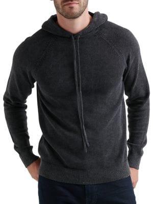 Lucky Brand Washed Southwestern Raglan-sleeve Hoodie