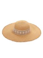 Collection 18 Nat Embellished Sun Hat
