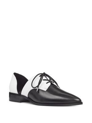 Nine West Watervelt Leather D'orsay Oxfords