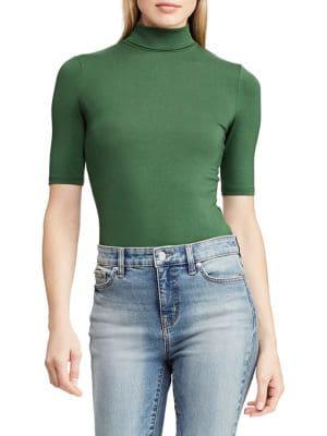 Lauren Ralph Lauren Knit Turtleneck Top