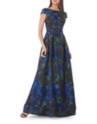 Js Collections Full Skirt Floral Ballgown