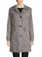 Kate Spade New York Leopard-print Trench Coat