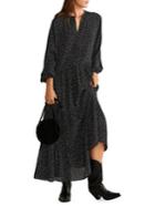 Mango Dotted Maxi Dress