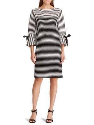 Lauren Ralph Lauren Striped Cotton Dress