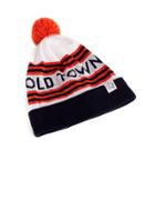 Tuck Shop Co. Old Town Striped Pompom Beanie