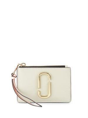 Marc Jacobs Leather Zip Wristlet