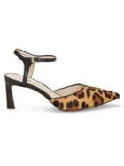 Louise Et Cie Kaiyla Calf Hair Ankle-strap Pumps