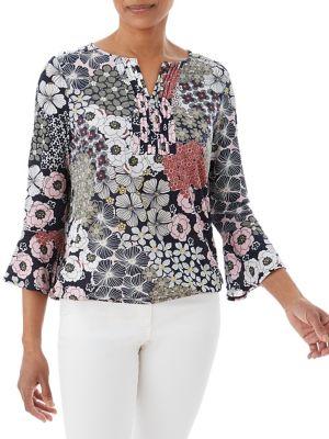 Olsen Casual Coast Signature Floral Tee