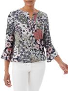 Olsen Casual Coast Signature Floral Tee
