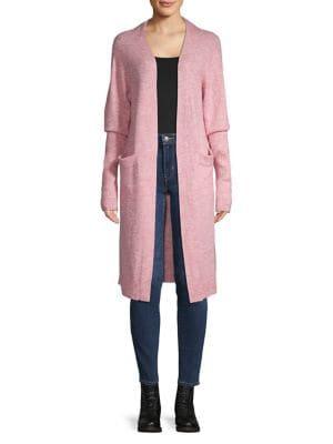 Caara Speckled Long Cardigan