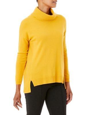 Olsen Comfy Sport High-low Turtleneck Sweater