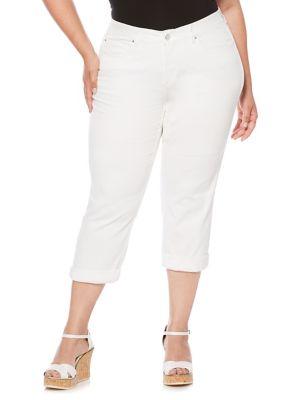 Rafaella Plus Comfort Stretch Capri Pants